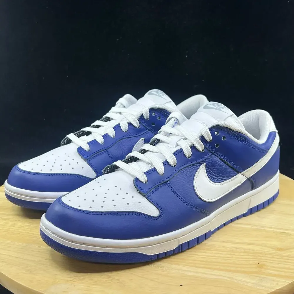 NIKE iD Dunk Low Blue White FV9524 900 Men's Sz 10.5/Women's Size 12 - Picture 2 of 10